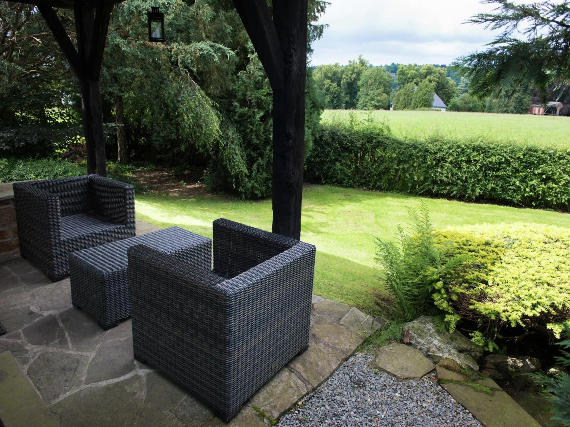 Fabulous Mansion In Spa Liege With Private Garden Екстериор снимка